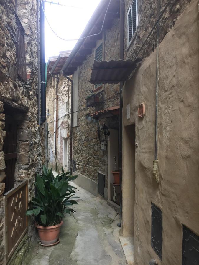 House In The Medieval Village Apricale Exterior photo